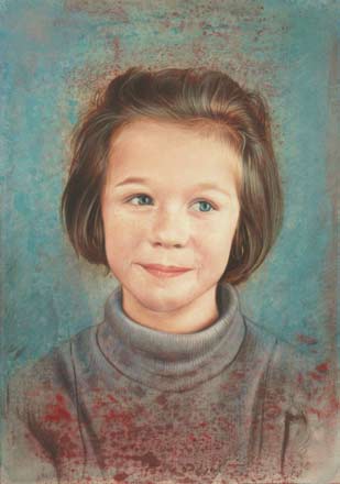 Chiara - tempera, cm 25x35, 1986