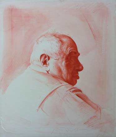 Giuseppe - sanguigna, cm 24x28, 1985