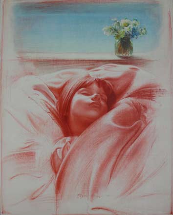 Nadia - tecnica mista, cm 40x50, 1981