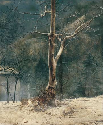 Inverno - tempera, cm 50x60, 1983