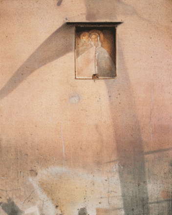 Edicola - tempera, cm 80x100, 1998