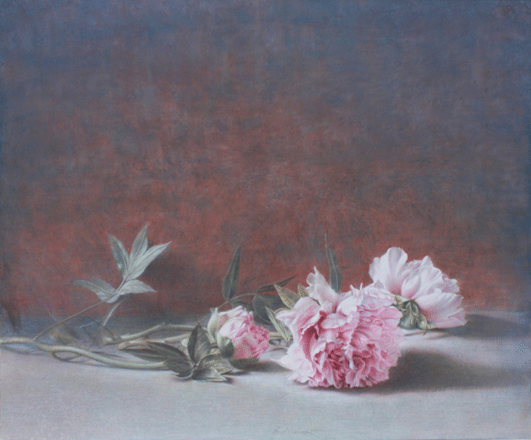 Magnolie - tempera, cm 40x30, 2009